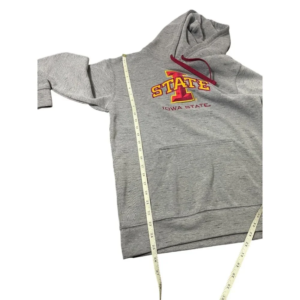 Champion Iowa State Cyclones Gray Hoodie Sweatshirt Mens Small Embroidered Logo - Picture 8 of 11